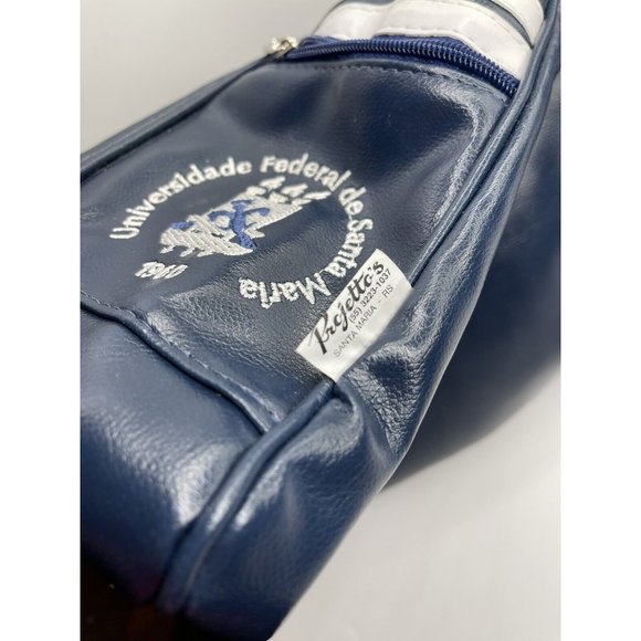 Fono Audiologica Universade Federal De Santa Maria Leather Bag With Animal Print